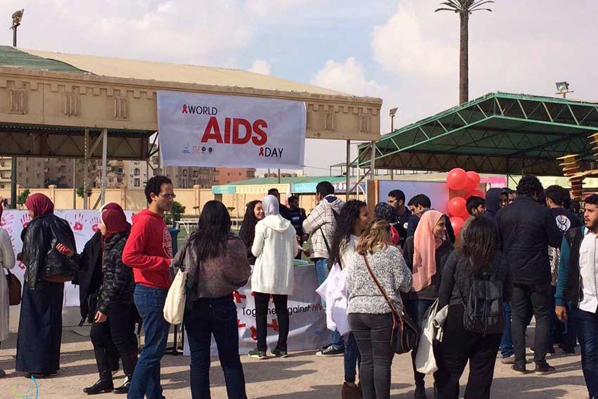 awareness campaign of World Aids Day